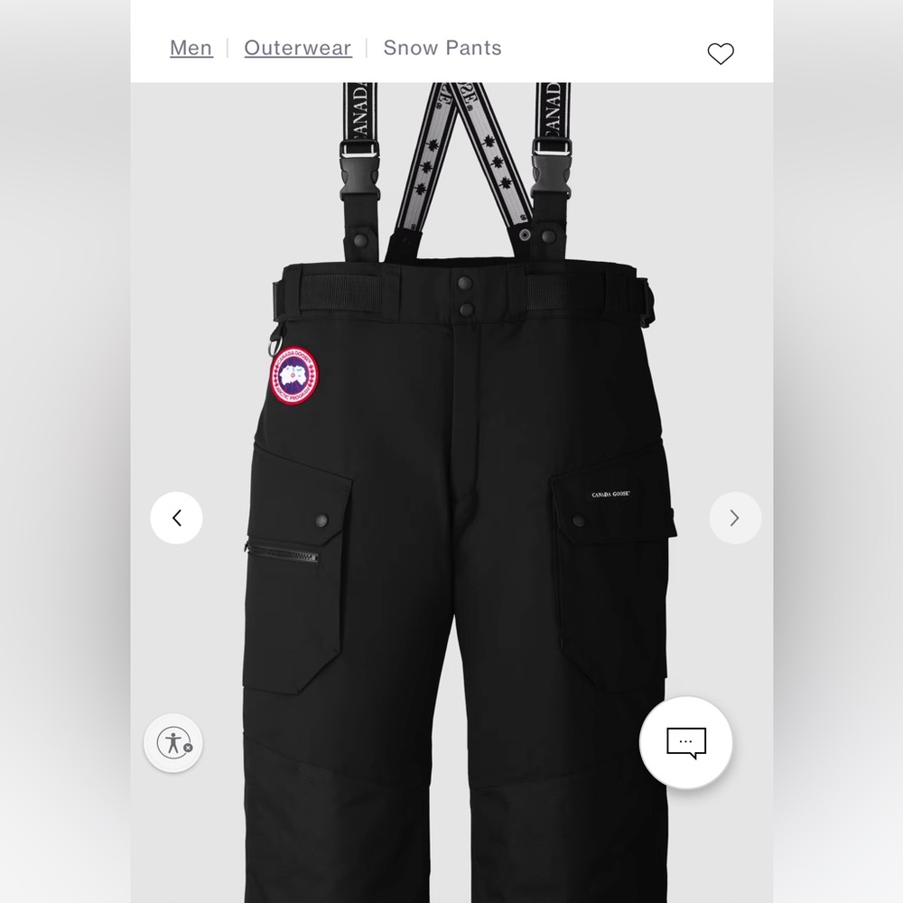 Canada goose bibs